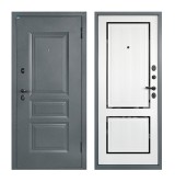 Двери Титан 999 Азимут Букле 2050х960 R/L букле графит/арктик